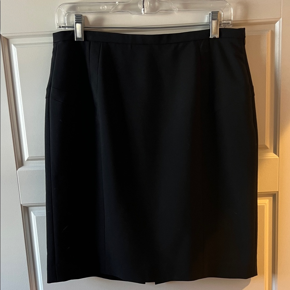 Madison Skirt Black Straight Seams 8